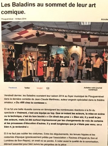 2014-Du rififi chez la comtesse