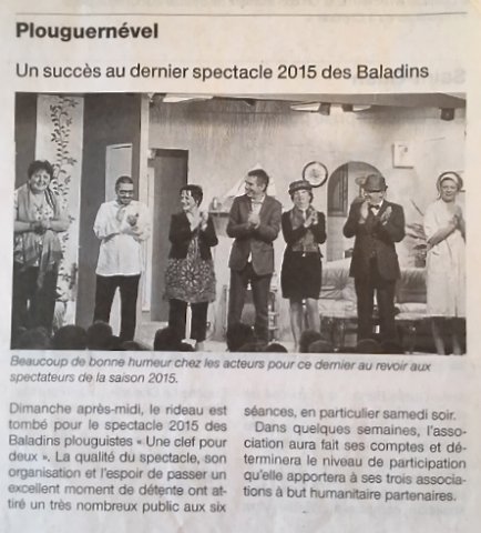 2015 PRESSE